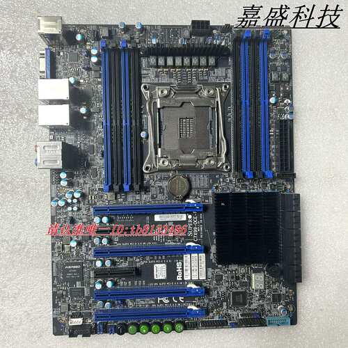 C7X99-OCE-F X99主板 双网口 IPMI管理 支持4路显卡 议价