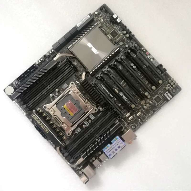 / X99-E WS/USB 3.1工作站主板支持所有显卡 7卡满速议价