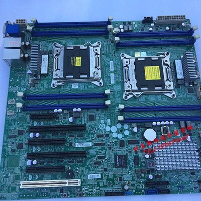 安S7050 X79双路服务器主板 支持E5-2660V2 2680v2双显卡交火议价