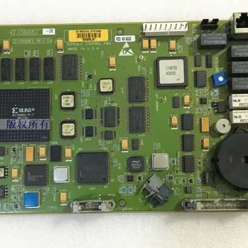 GE MEDICAL CONSOLE CONTROL PWA 2106682-2B 2106683 REV O议价