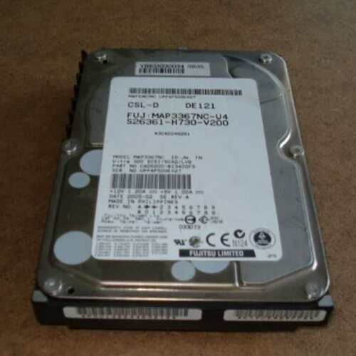 专用硬盘 36G SCSI MAP3367NC-V4 S26361-H730-V200议价