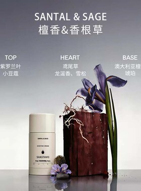 美国莱之歌香体膏身体净味固体香膏男女腋下持久留香止汗膏止汗露