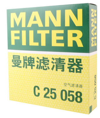 曼牌空气滤芯c25058 适用新汉兰达15-20款L/雷克萨斯NX200tRX200t