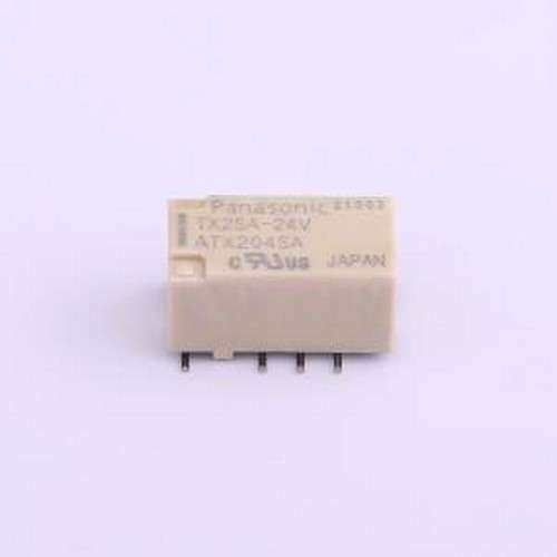 TX2SA-24V-Z 信号继电器 24VDC 2A 无锁存 SMD,7.4x15mm