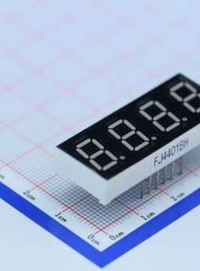 FJ4401BH LED数码管 4位0.4英寸红色数码管 共阳极 插件