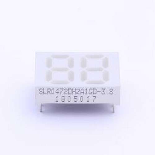 SLR0472DH2A1GD-3.8 LED数码管 2位0.47英寸黄绿色数码管 共阳极