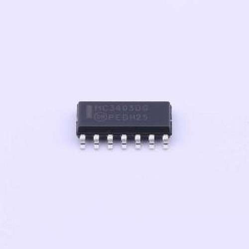 MC3403DR2G 运算放大器 运算放大器，单电源，四路 SOIC-14-150mi