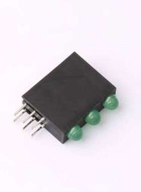 MHK33147CGBTD 发光二极管/LED LED货套三胞胎HOUSING超高亮黄绿