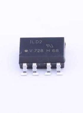 ILD2-X009T 晶体管输出光耦 DC输入 隔离电压(rms):5300V 停产 SO