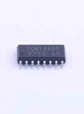 TCMT4600 晶体管输出光耦 AC,DC输入 隔离电压(rms):3750V SOP-16