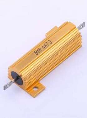 HoRX-50W-4K7-5% 铝壳/瓷管电阻 4.7kΩ ±5% 50W