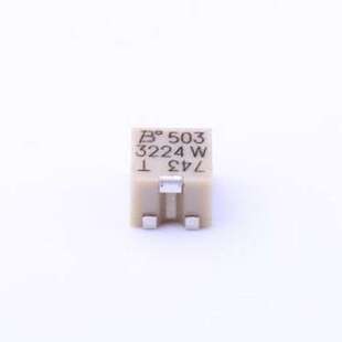 3224W-1-503E 可调电阻/电位器 50kΩ ±10% SMD-3P,4.8x3.5mm