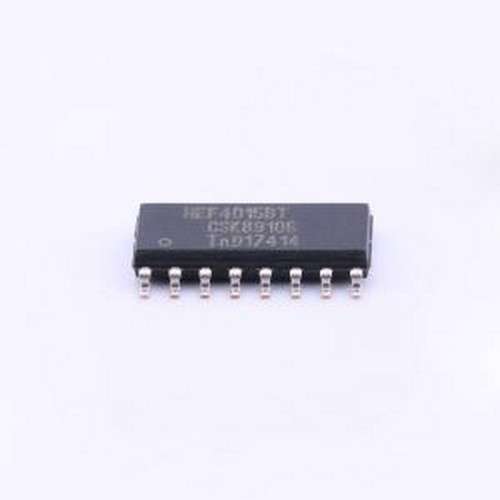 HEF4015BT,653 移位寄存器 推挽式输出 串行至并行移位寄存器 SOI