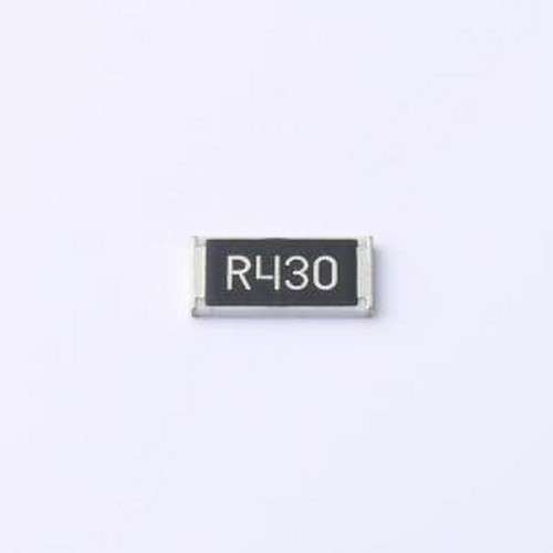 RLT25R430FTE 贴片电阻 430mΩ ±1% 1W 2512