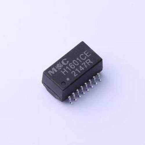 H1601CE 网口变压器 H1601CE SMD-16P,12.7x7.1mm