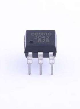 KMOC3043 可控硅输出光耦 双向可控硅 有过零电路 1通道 DIP-5