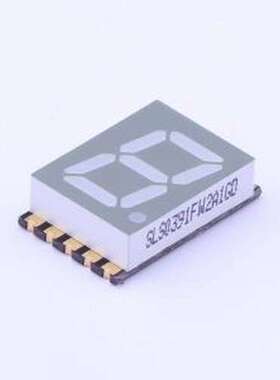 SLS0391FW2A1GD LED数码管 1位0.39英寸白色数码管 共阳极 SMD