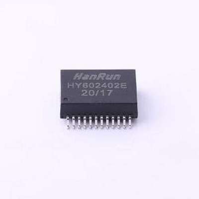 HY602402E 网口变压器 HY602402E SMD-24P,18.3x12.2mm