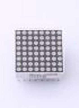 SZ420788N/64 LED点阵屏 8x8位共阴极红色LED点阵 插件