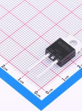 MUR860-HXY 快恢复/高效率二极管 IF:8A VR:600V VF:1.5V IFSM:10