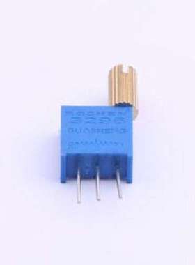 3296W-1-105-8mm 可调电阻/电位器 1MΩ ±10% 插件