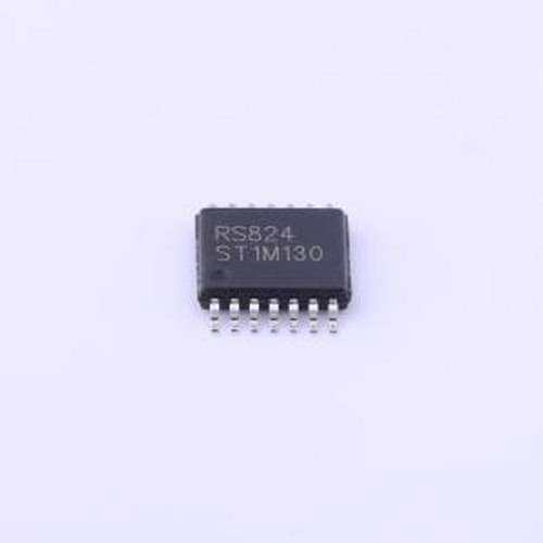 RS824XQ 运算放大器 低噪声运放RS824XQ TSSOP-14
