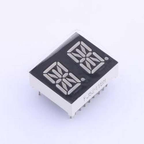 FJ5241BH LED数码管 2位0.54英寸 共阳 红光 米字管 数码管 插件