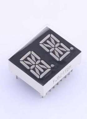 FJ5241BH LED数码管 2位0.54英寸 共阳 红光 米字管 数码管 插件