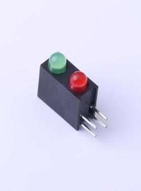 MHK2396GEBTD 发光二极管/LED 橙红,普绿/黄绿 插件