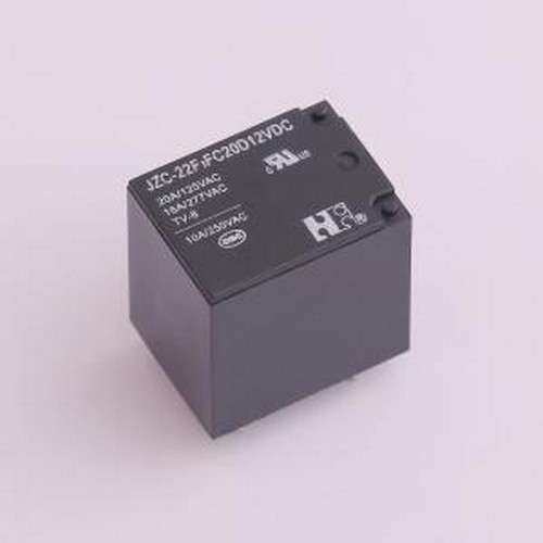 JZC-22F3FC20DDC12V black 功率继电器 JZC-22F3FC20DDC12V black