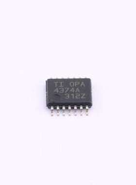 OPA4374AIPWR 运算放大器 OPA4374AIPWR TSSOP-14