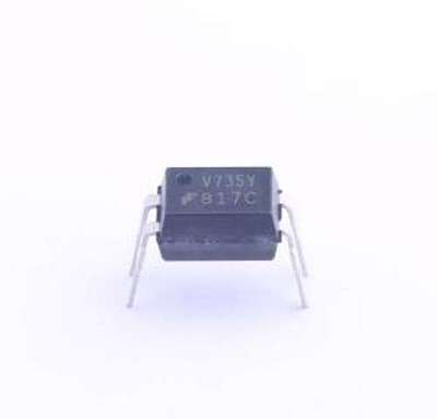 FOD817C300 晶体管输出光耦 DC输入 隔离电压(rms):5000V DIP-4