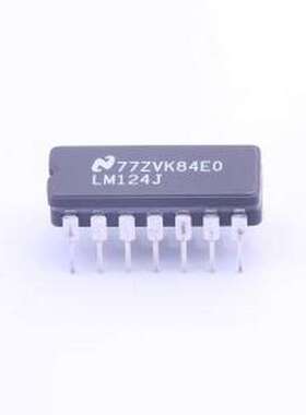 LM124J/PB 运算放大器 LM124J/PB DIP-14