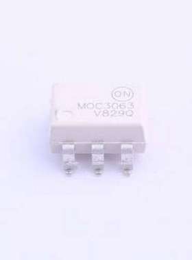 MOC3063SR2VM 可控硅输出光耦 双向可控硅 有过零电路 1通道 SMD-