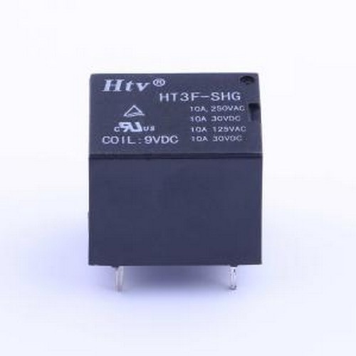 HT3F-9VDC-SHG 功率继电器 HT3F-9VDC-SHG 插件,15.5x19mm