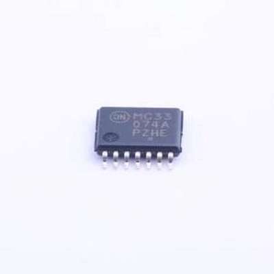 MC33074ADTBR2G 运算放大器 运算放大器，单电源 3.0 V 至 44 V，