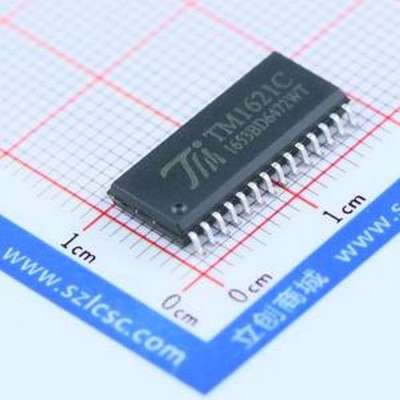 TM1621C LCD驱动 TM1621C(TA0908) SOP-28-300mil
