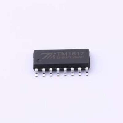 TM1617(TA1323C) 数码管驱动 TM1617(TA1323C)新版本 SOP-16