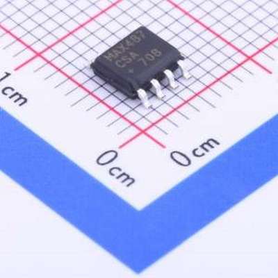 MAX487CSA+T RS-485/RS-422芯片 5V供电 250Kbps 收发器 SOP-8