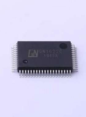 GN1622C LCD驱动 电压2.7V~5.2V 配置32x8bit的LCD驱动 QFP-64(14