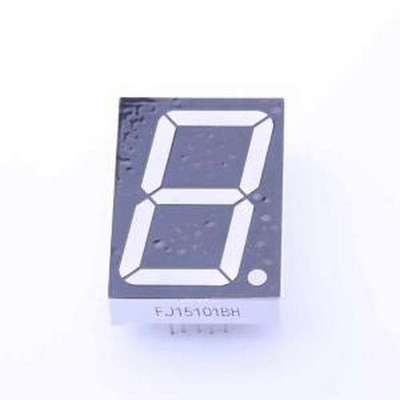 FJ15101BH LED数码管 1位1.5英寸红色数码管 共阳极 插件