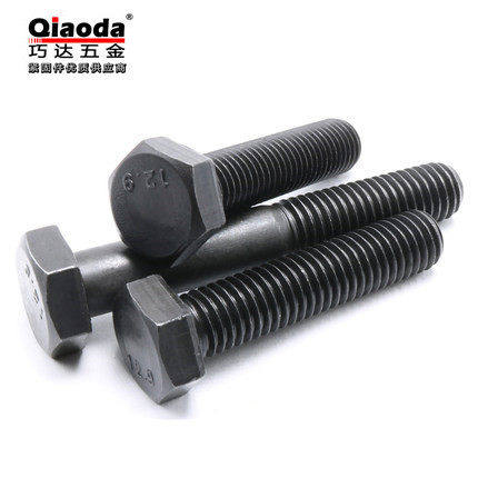 12.9级GB5783高强度全牙外六角螺丝/螺栓M10*16-M10*150