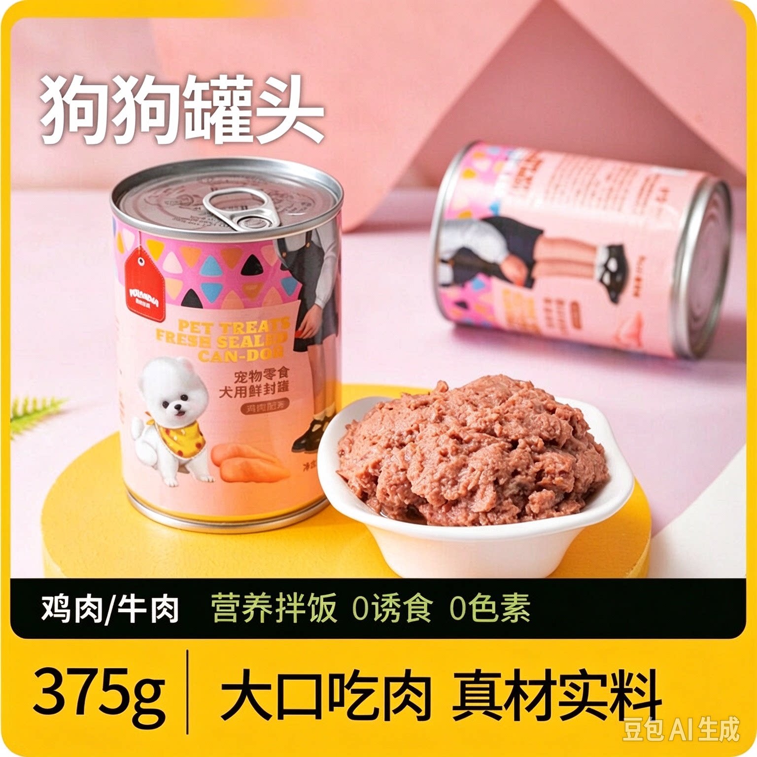 狗狗罐头主食拌饭宠物零食