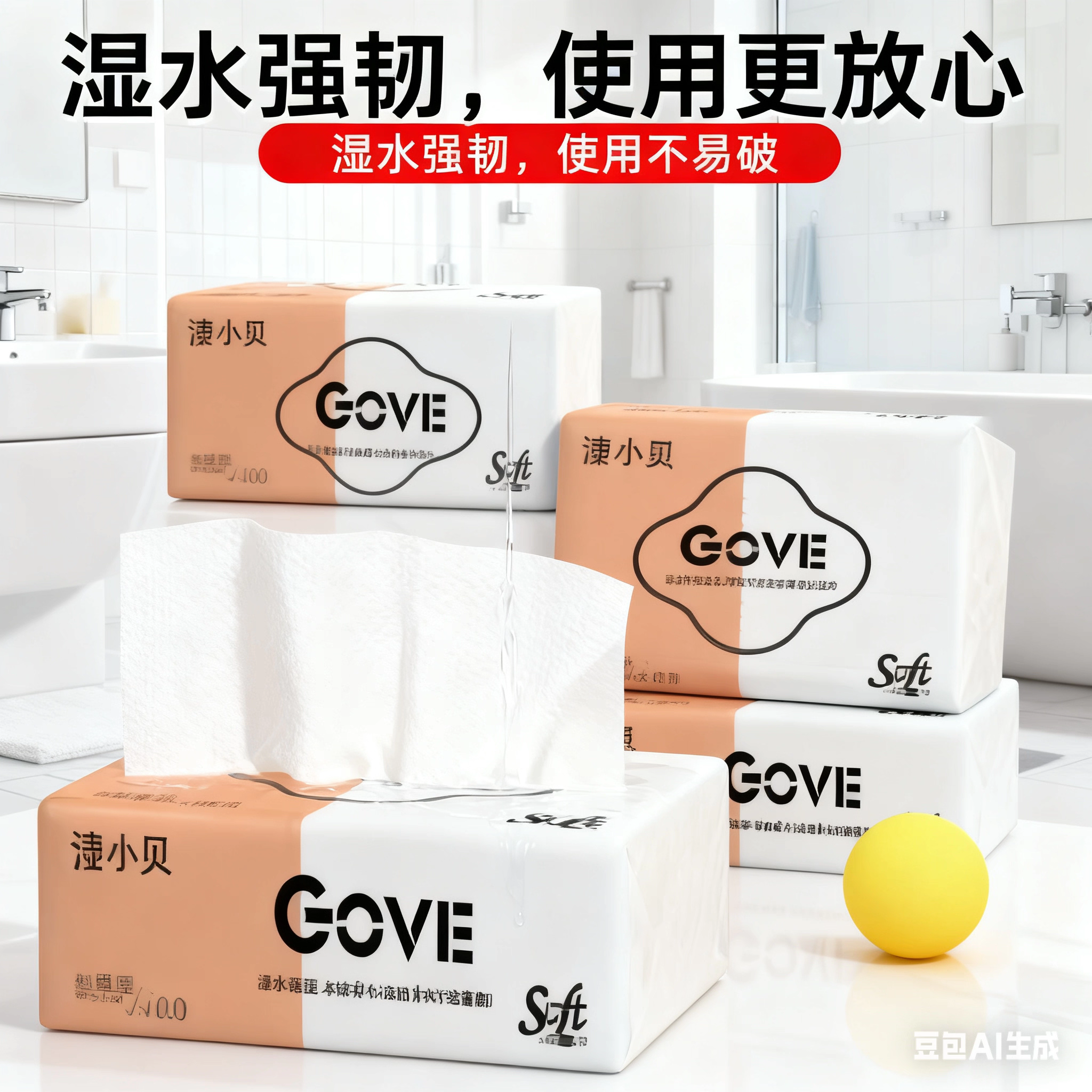 家用实惠装大包抽纸学生纸巾整箱批发餐巾纸卫生纸擦手纸面巾纸抽