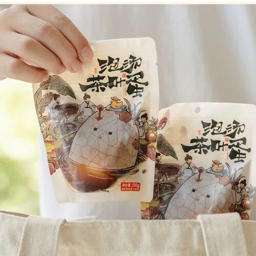茶颜悦色泡汤茶叶蛋营养健康早餐