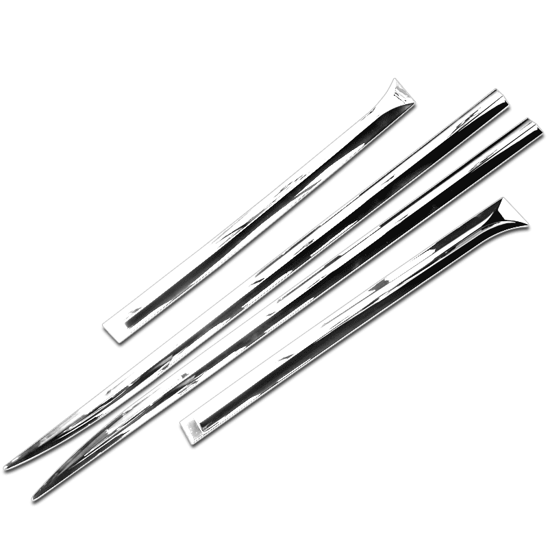 宝马改装车门叶子板亮条