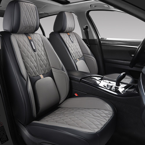 汽车坐垫四季通用座套全包围座椅套2025新款夏季纳帕皮车内座垫