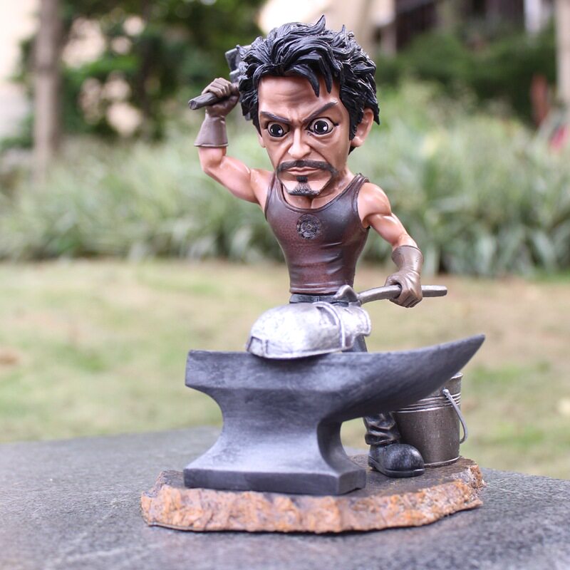 Marvel Man Wai GK The Avengers Iron Man 1 Blacksmith Toni Stark  Statue Garage Kit Decorationin the Toy/Childs/Puzzle/Building block/Model , Other Toys  category - from Buy2taobao.com to provide professional Taobao agent buy service