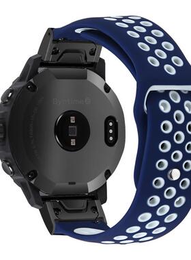 适配TA2000北斗syntime3 pro手表三代ECG版洞洞运动硅胶快拆表带