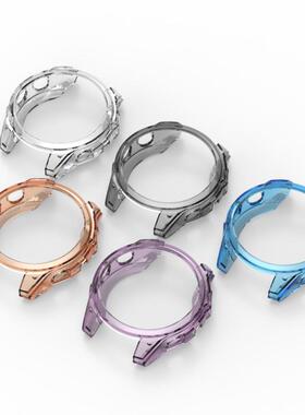 适用佳明Garmin fenix8 AMOLED飞耐时8 保护壳套透明防摔防刮软套43mm47mm51mm